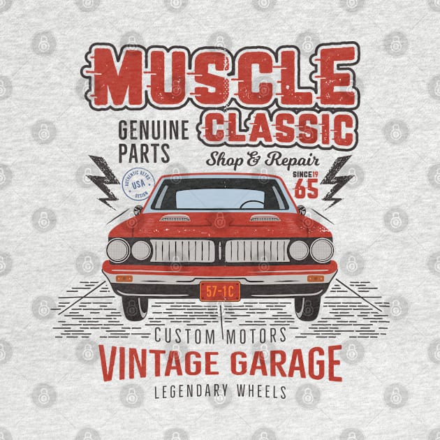 Muscle Classic Car by busines_night